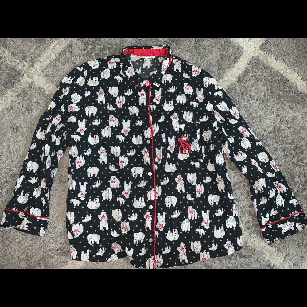 Victoria’s Secret Polar Bear Pajama Top